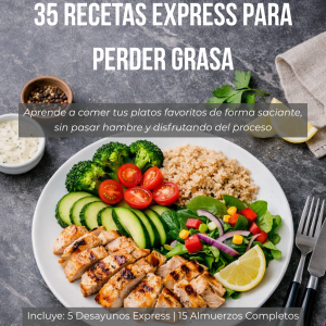 35 recetas express para perder grasa imagen portada